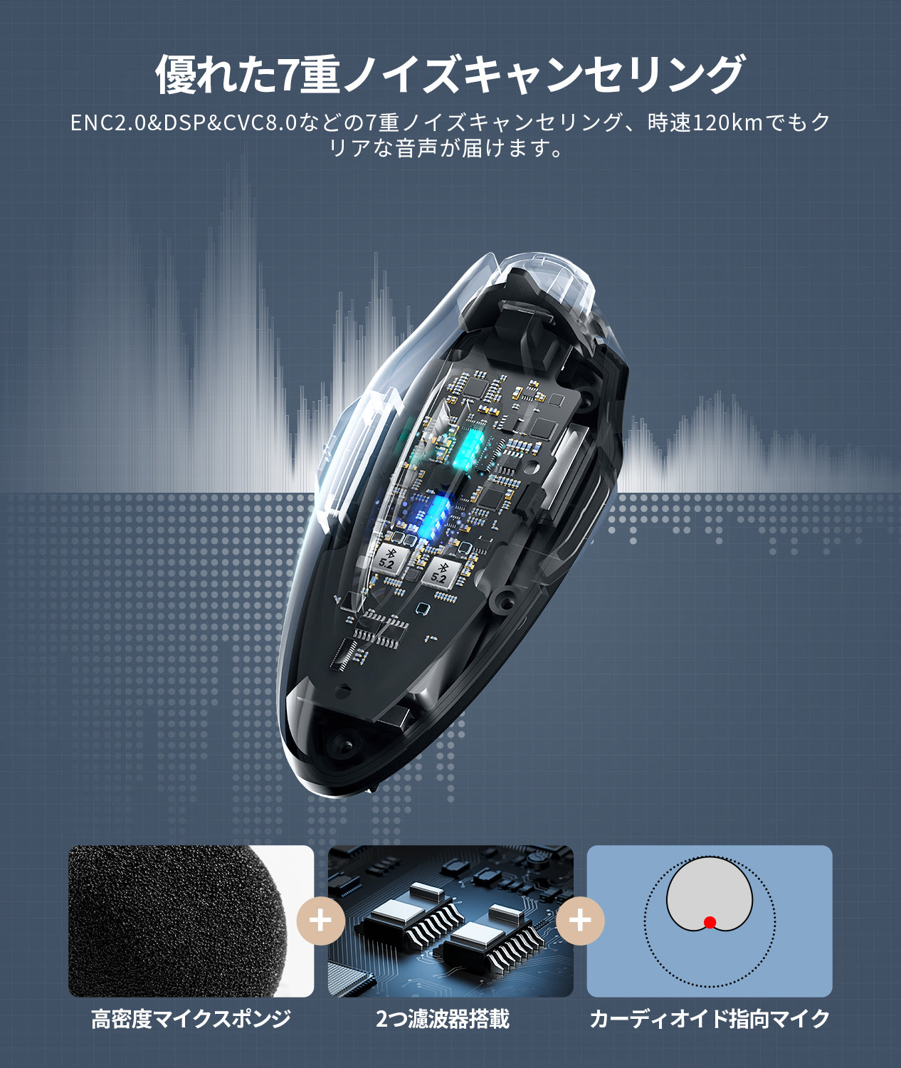 JESIMAIK バイク インカム H6