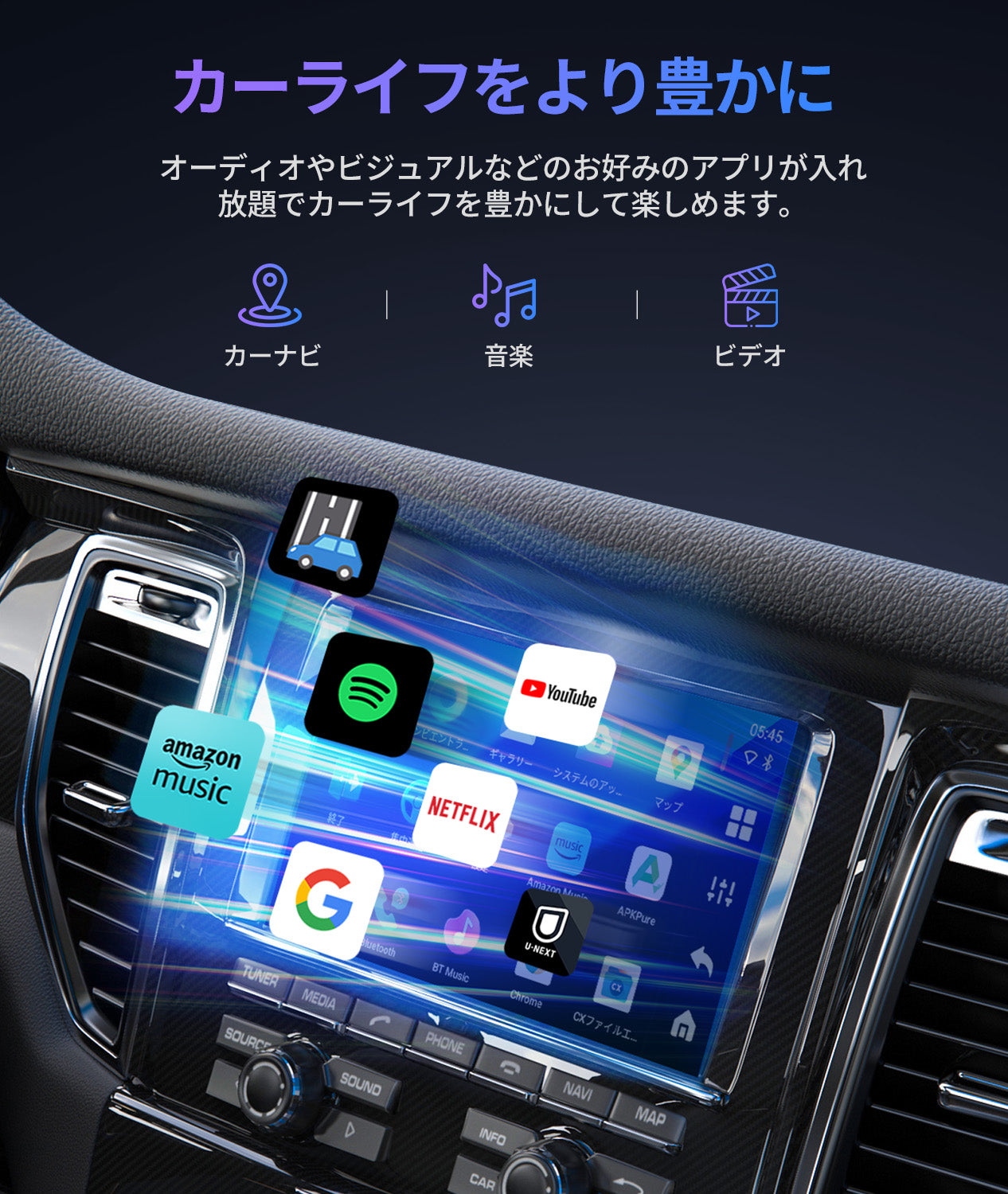 JESIMAIK Carplay ai box PCS47 – JESIMAIK(ジェスマイク)